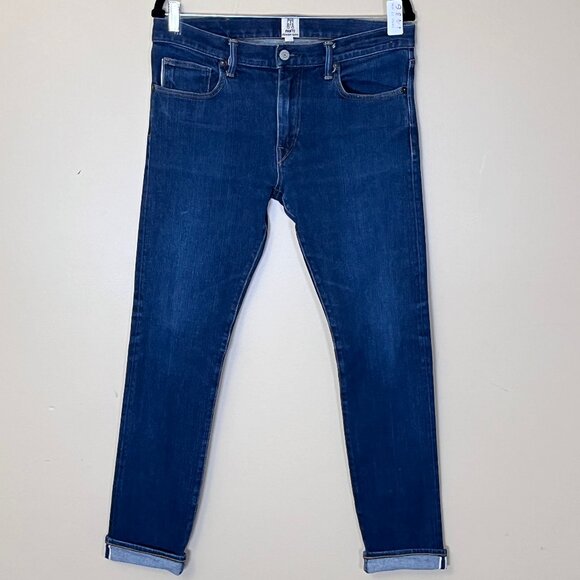 Hiroshi Kato The Needle Skinny Stretch Selvedge Jeans - Men's Size 33*30